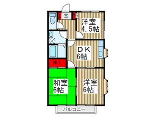 サンシティハイツ斉藤の物件間取画像